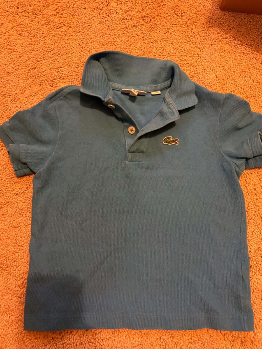 Lacoste Boys' Blue Polo Shirt 4T